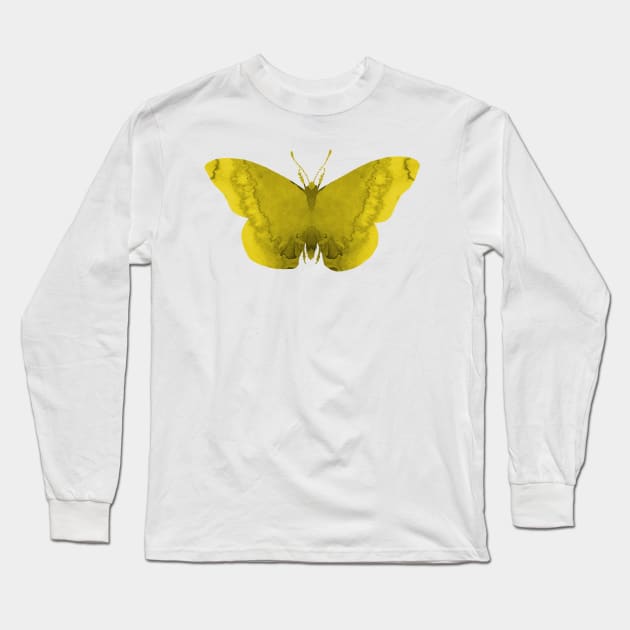 Butterfly Long Sleeve T-Shirt by BittenByErmines